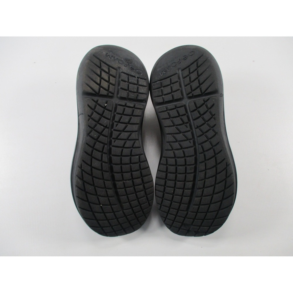 OOFOS Black OOmy Stride Lace Up Recovery Sneakers Women's Size 9.5 - Picture 7 of 12
